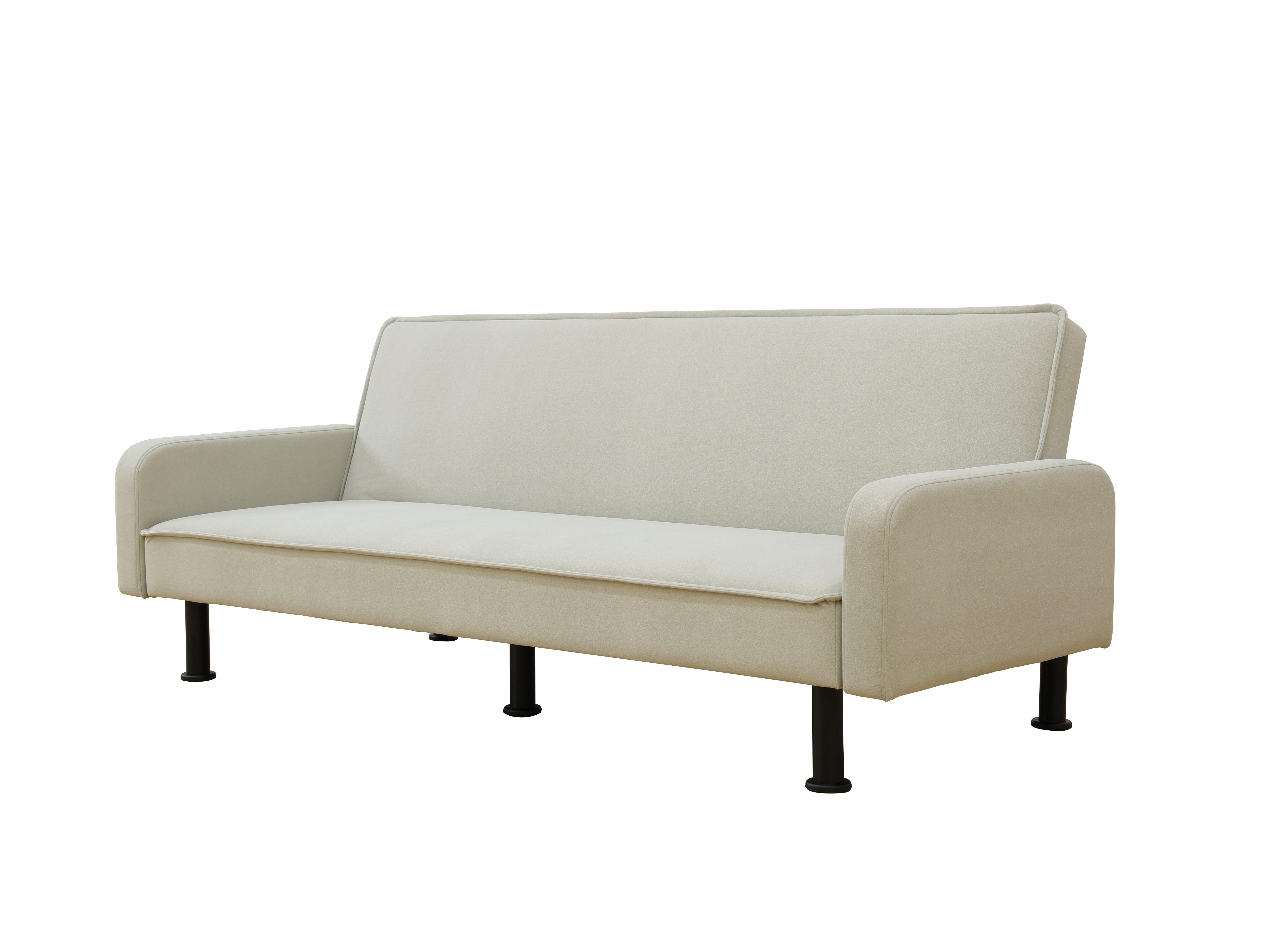 Ainehome Light Grey Flannel Living Room Sofabed