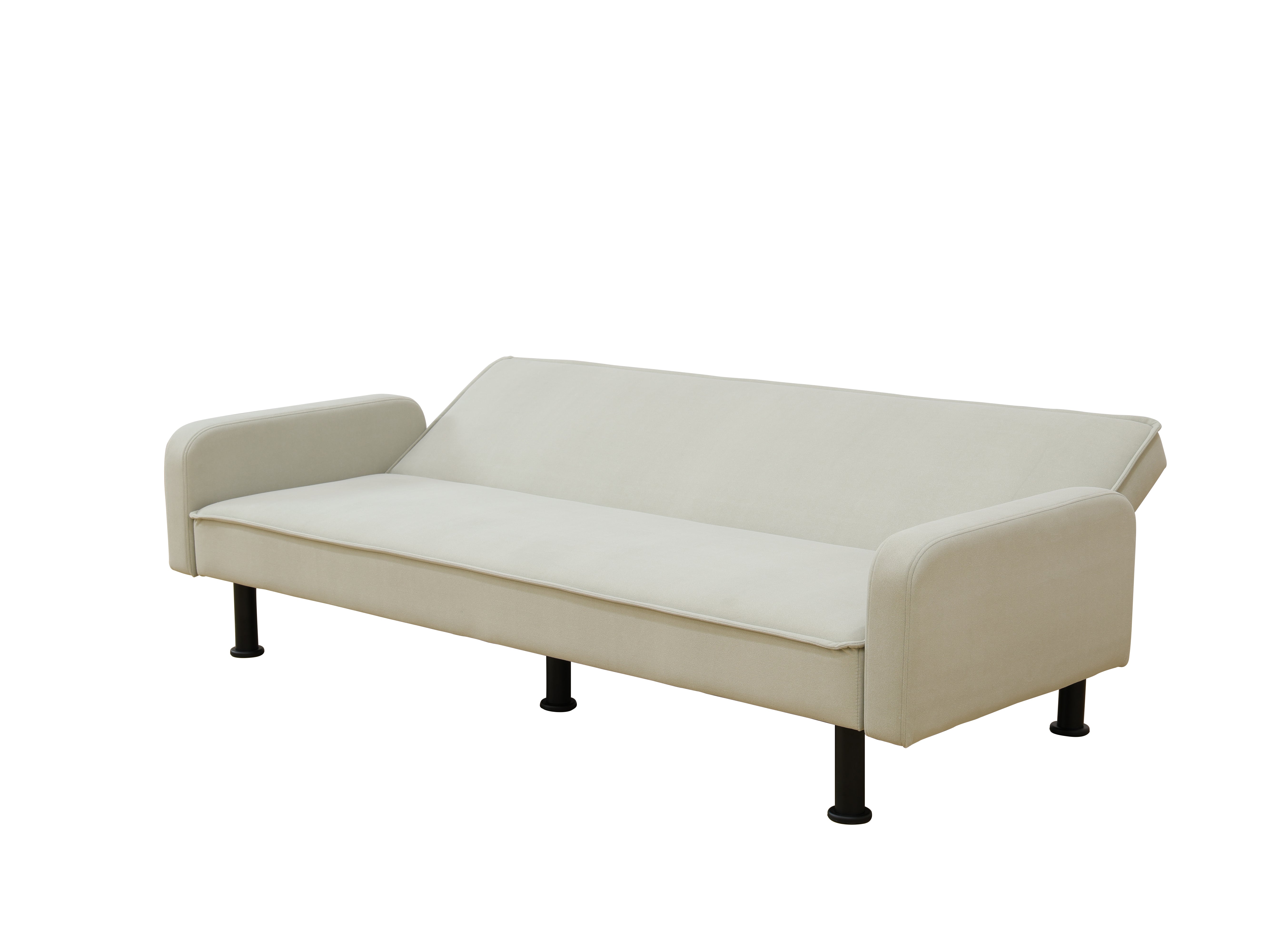 Ainehome Light Grey Flannel Living Room Sofabed