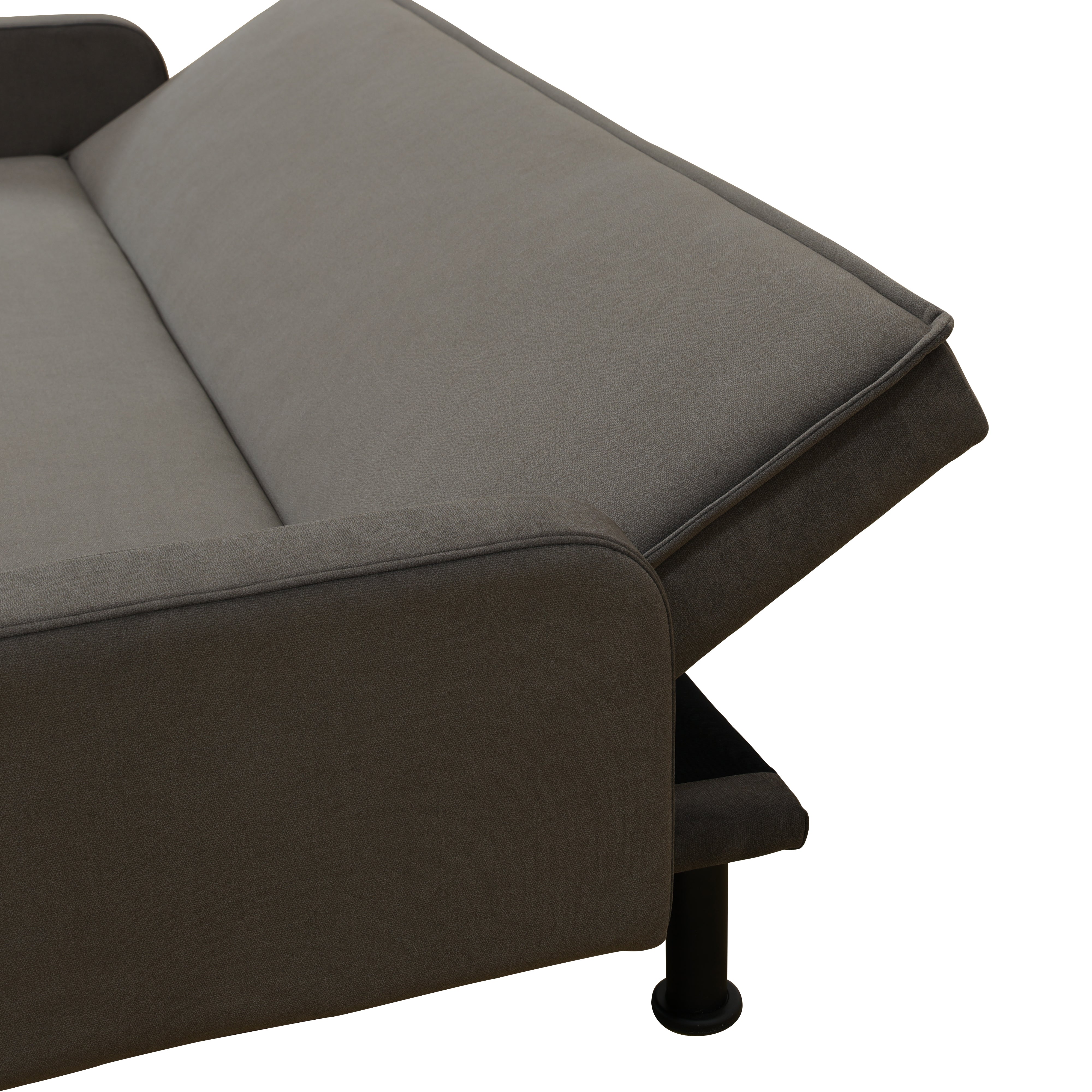 Ainehome Brown Flannel Living Room Sofabed