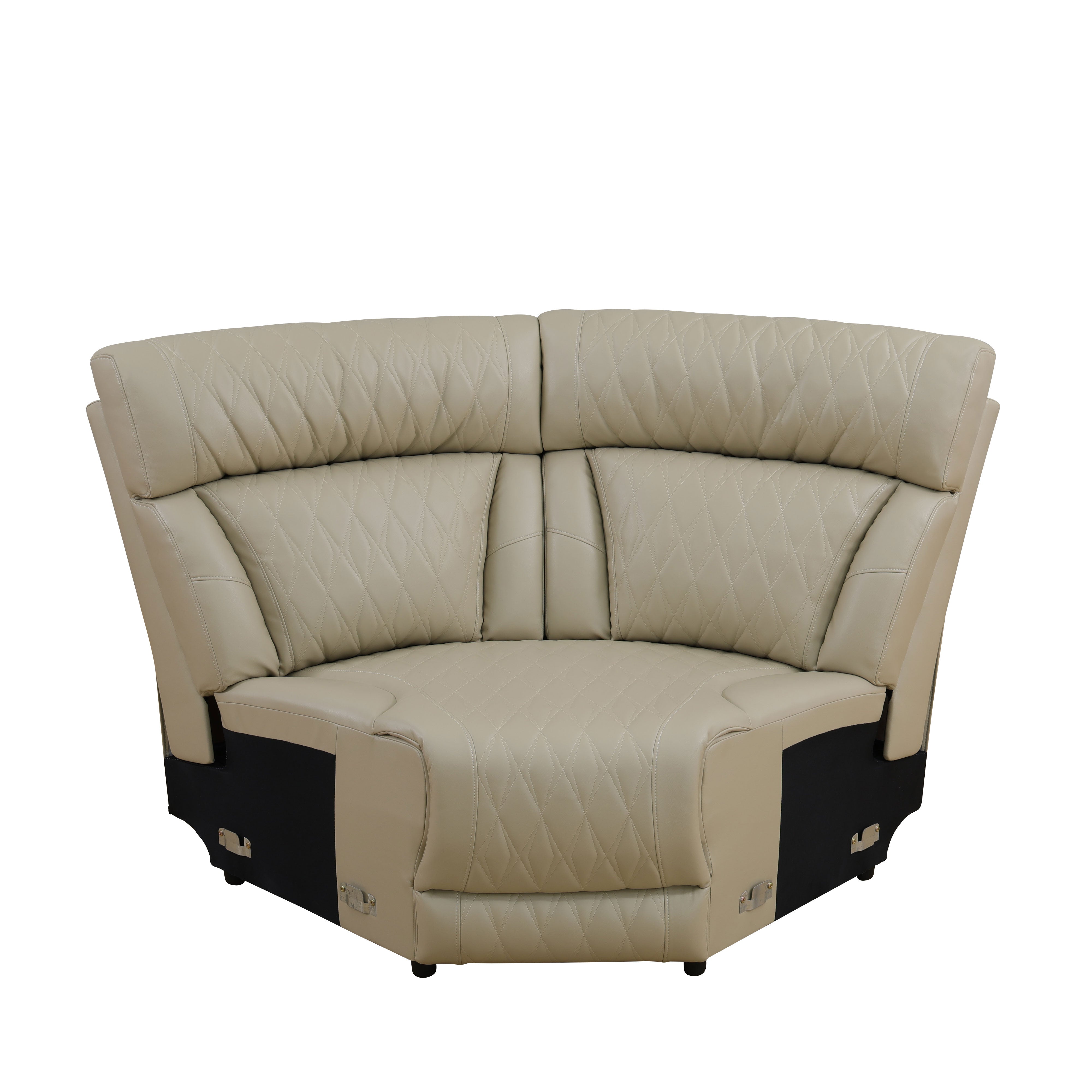 Breathable Leather Living Room 3-Piece Sofa Set