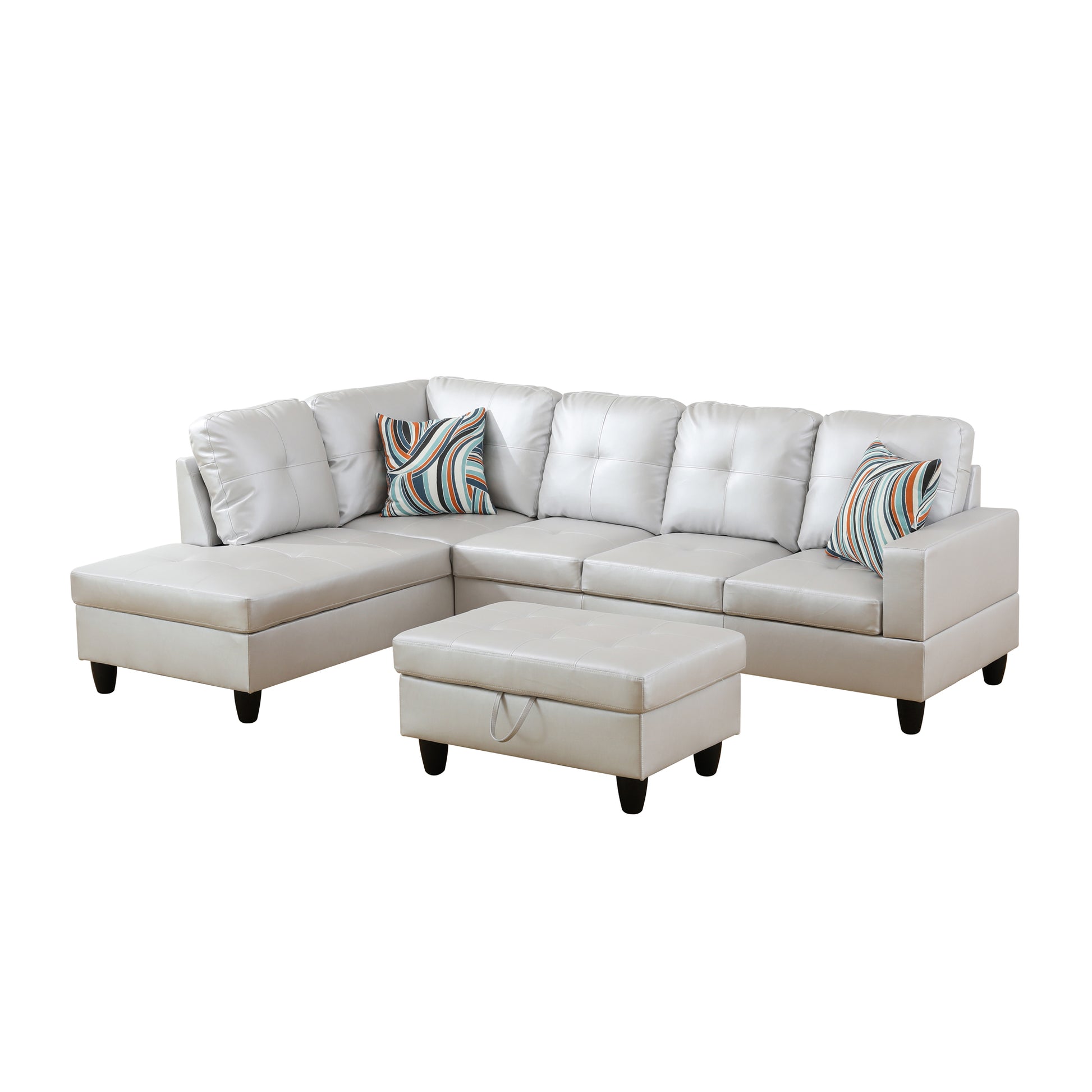 Aainehome L-shape Sofa Set