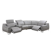 Ainehome beige Kunstleder 3-teiliges Sofa Wohnzimmer Sofa Set 