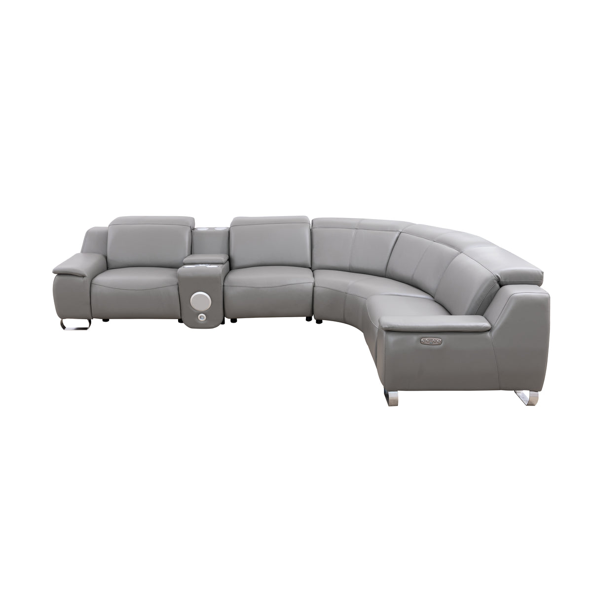Ainehome beige Kunstleder 3-teiliges Sofa Wohnzimmer Sofa Set 