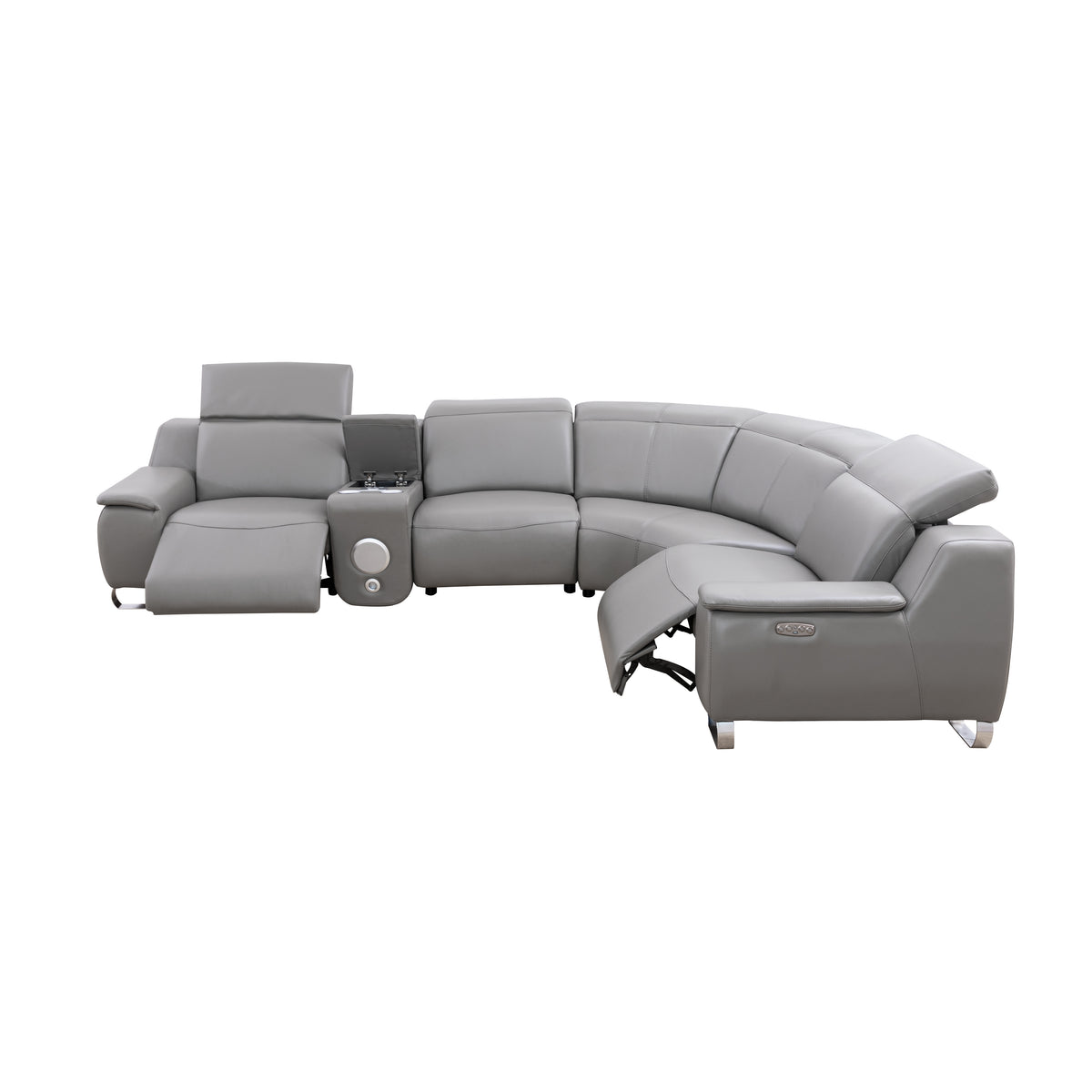 Ainehome beige Kunstleder 3-teiliges Sofa Wohnzimmer Sofa Set 
