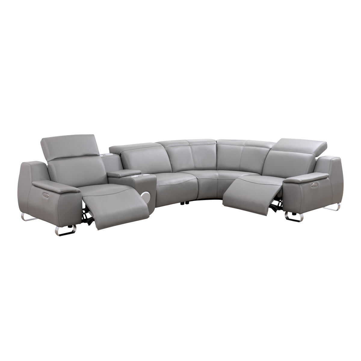Ainehome beige Kunstleder 3-teiliges Sofa Wohnzimmer Sofa Set 