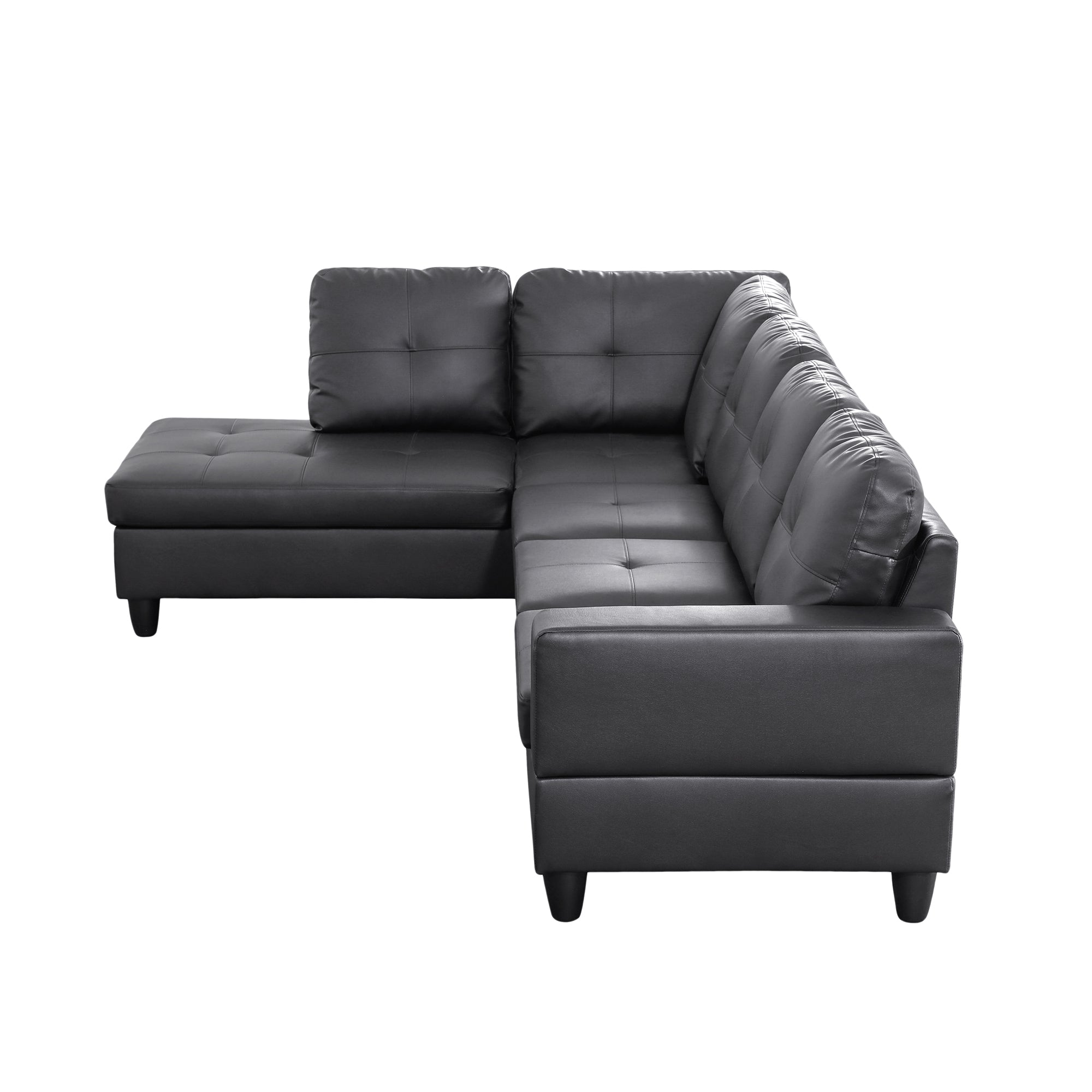Ainehome Faux Leather L-Shaped 2/3-Piece two seats three seats Sofa Living Room Sofa Set