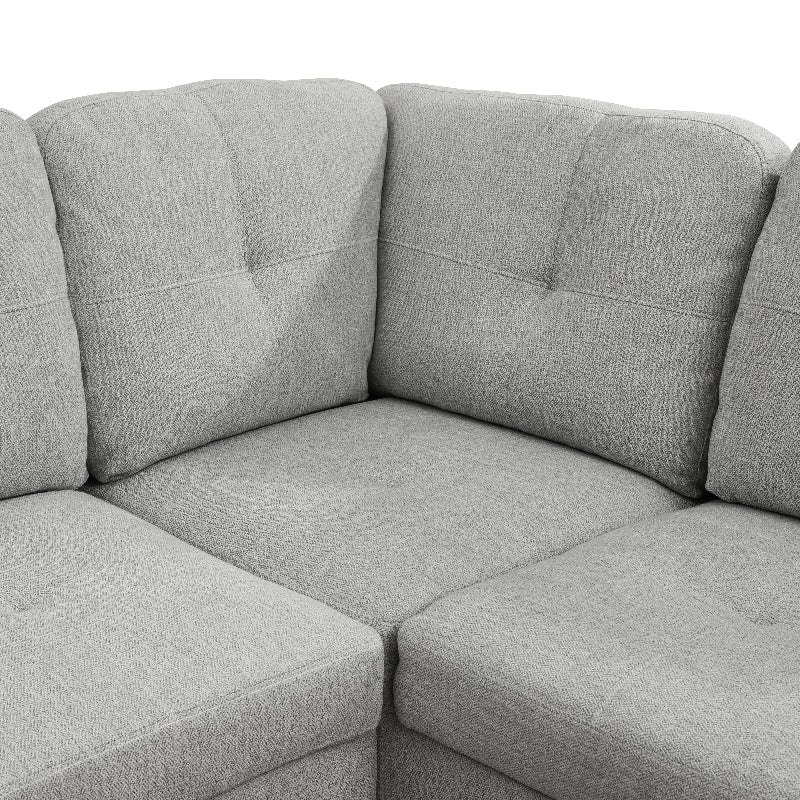 Aainehome L-shape Sofa Set