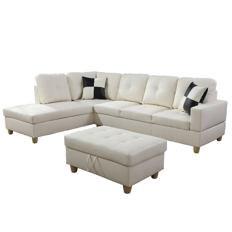 Aainehome L-shape Sofa Set