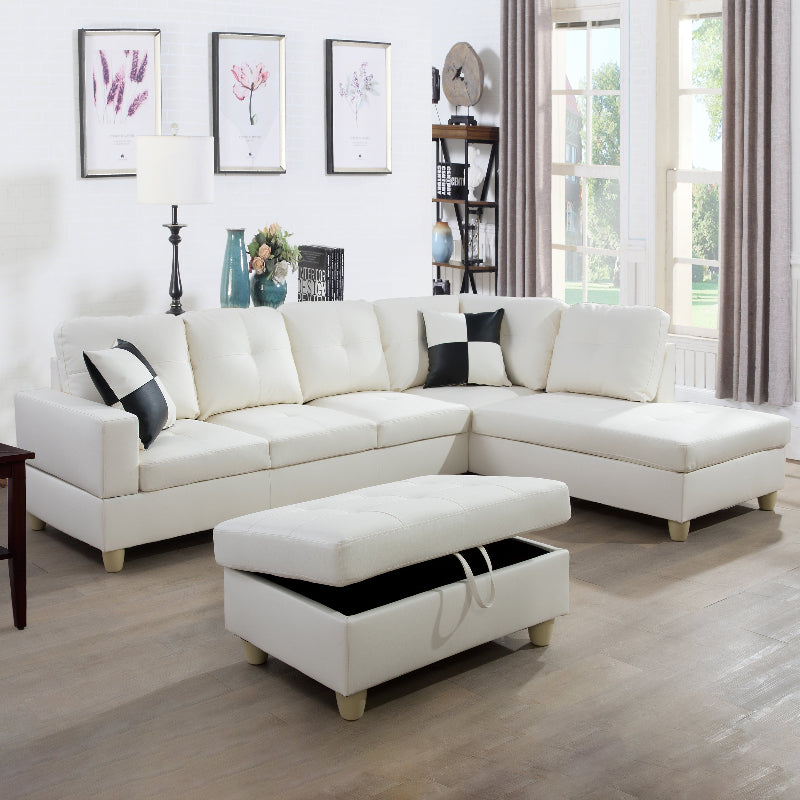 Aainehome L-shape Sofa Set