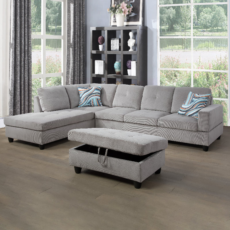 Aainehome L-shape Sofa Set
