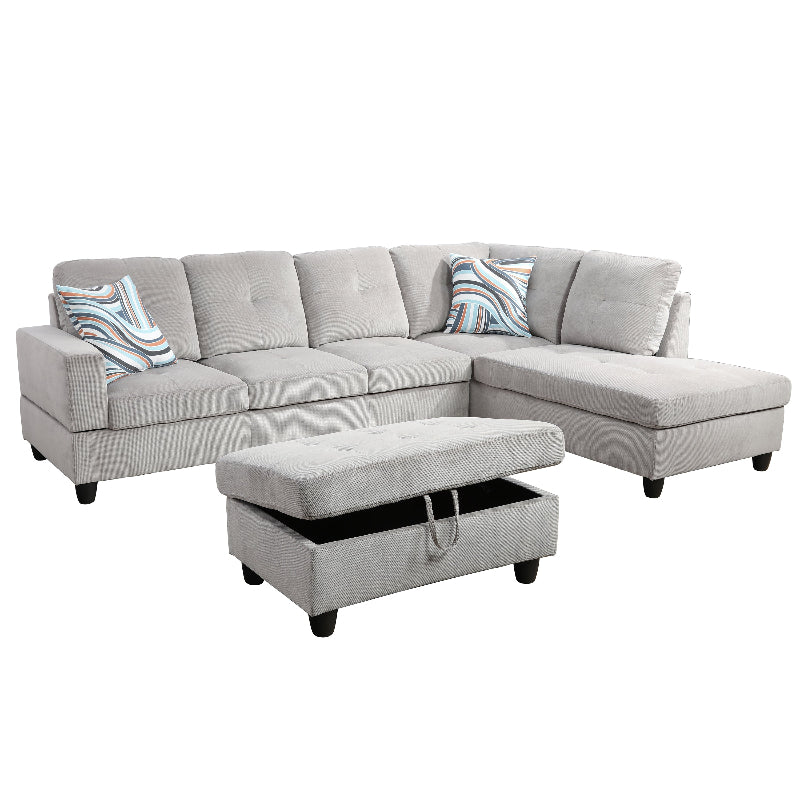 Aainehome L-shape Sofa Set