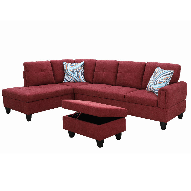 Aainehome L-shape Sofa Set