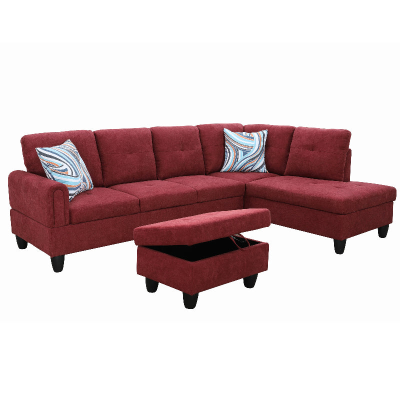 Aainehome L-shape Sofa Set