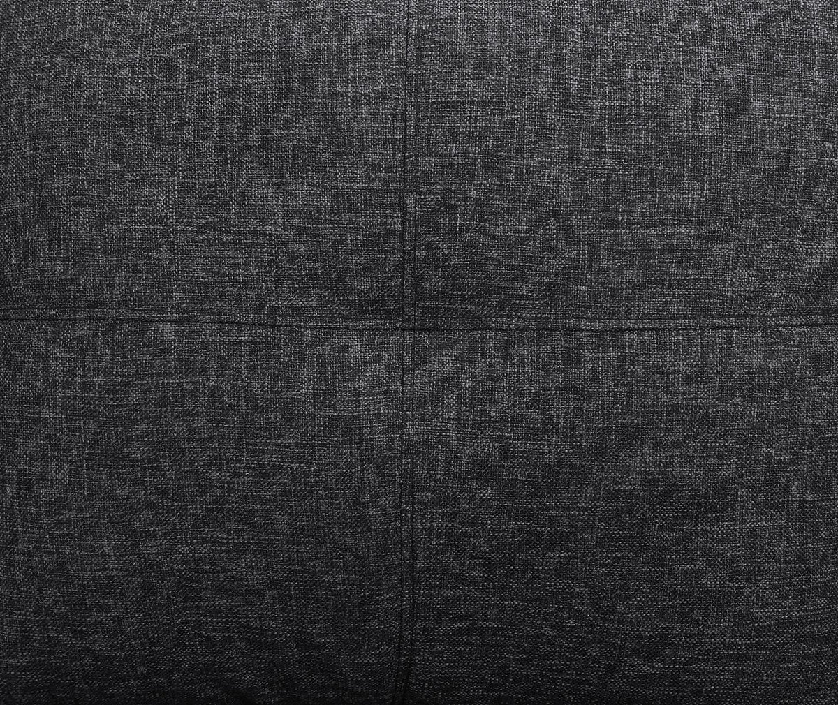 Black and Gray Linen Modular L-Shaped Sectional Sofa - product image 3
