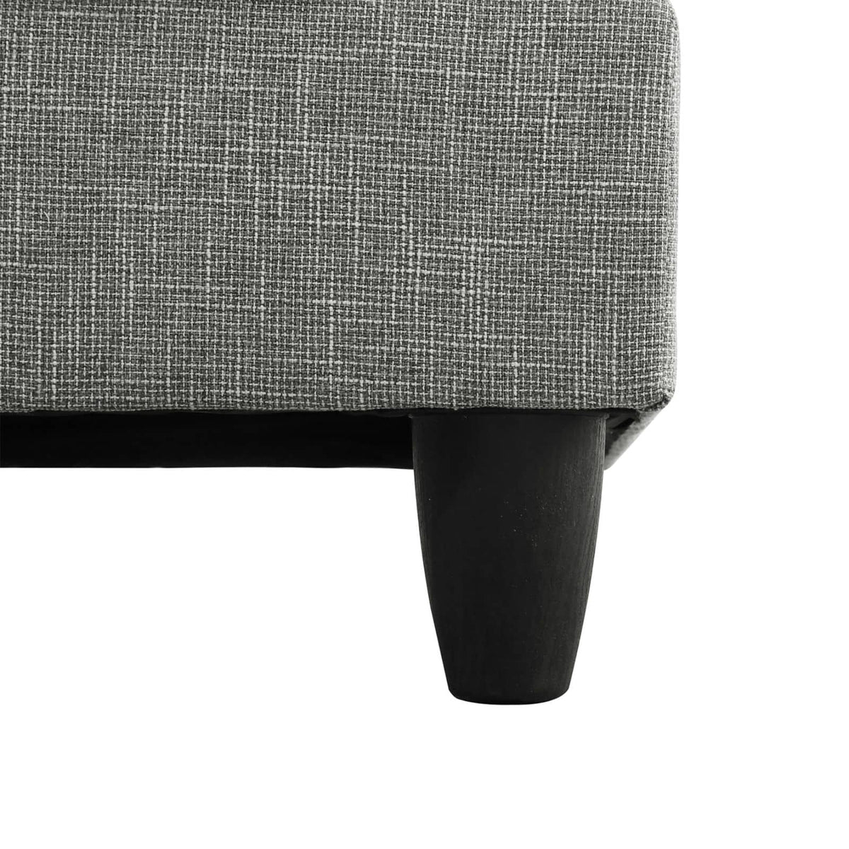 Gray Linen 97-Inch Modular L-Shaped Sectional Sofa - product image 3