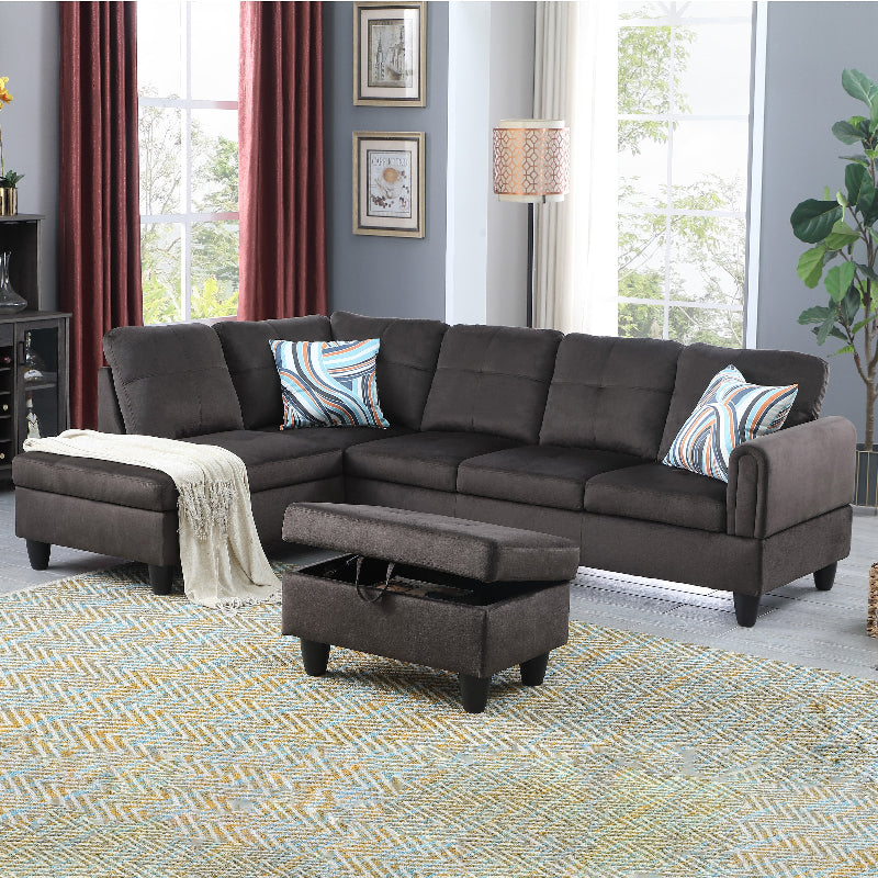 Aainehome L-shape Sofa Set