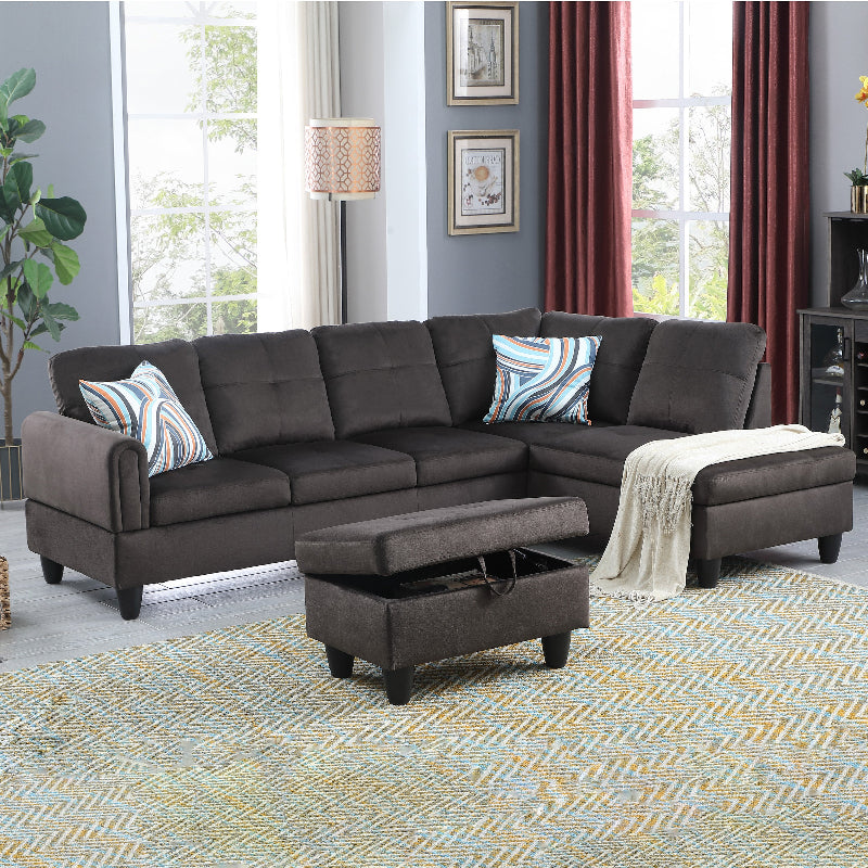 Aainehome L-shape Sofa Set