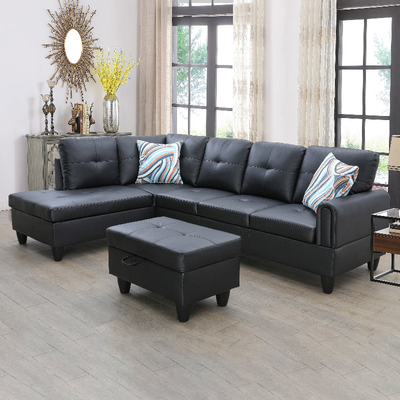 Aainehome L-shape Sofa Set