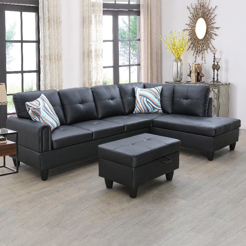 Aainehome L-shape Sofa Set