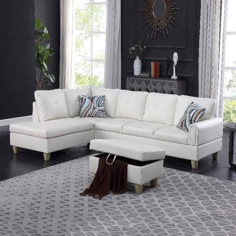 Aainehome L-shape Sofa Set