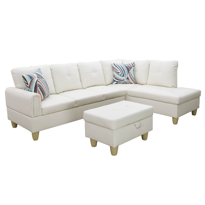 Aainehome L-shape Sofa Set
