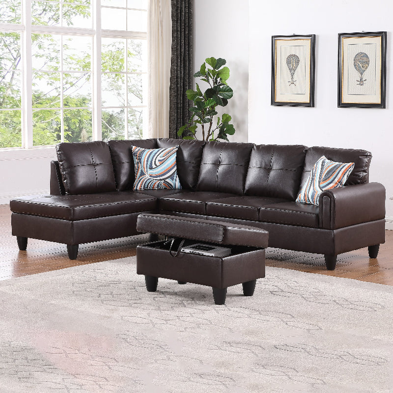 Aainehome L-shape Sofa Set