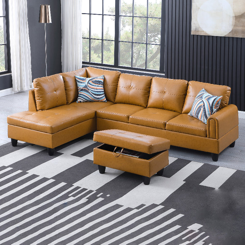 Aainehome L-shape Sofa Set