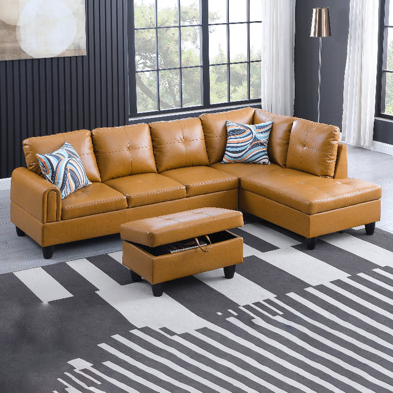Aainehome L-shape Sofa Set