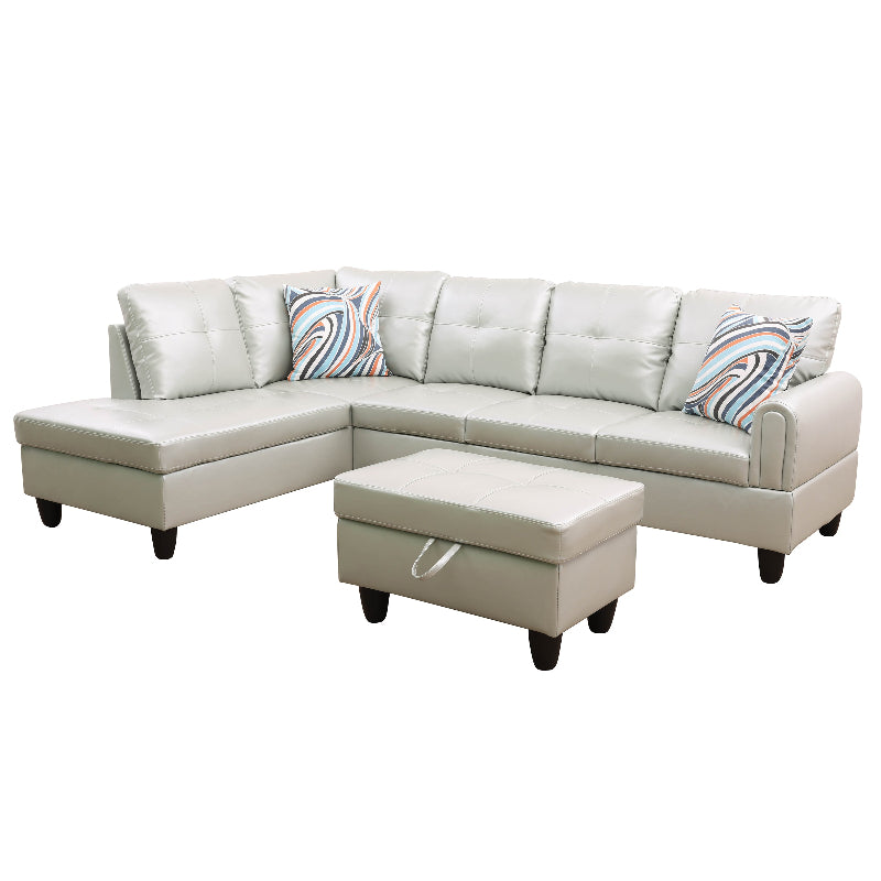 Aainehome L-shape Sofa Set