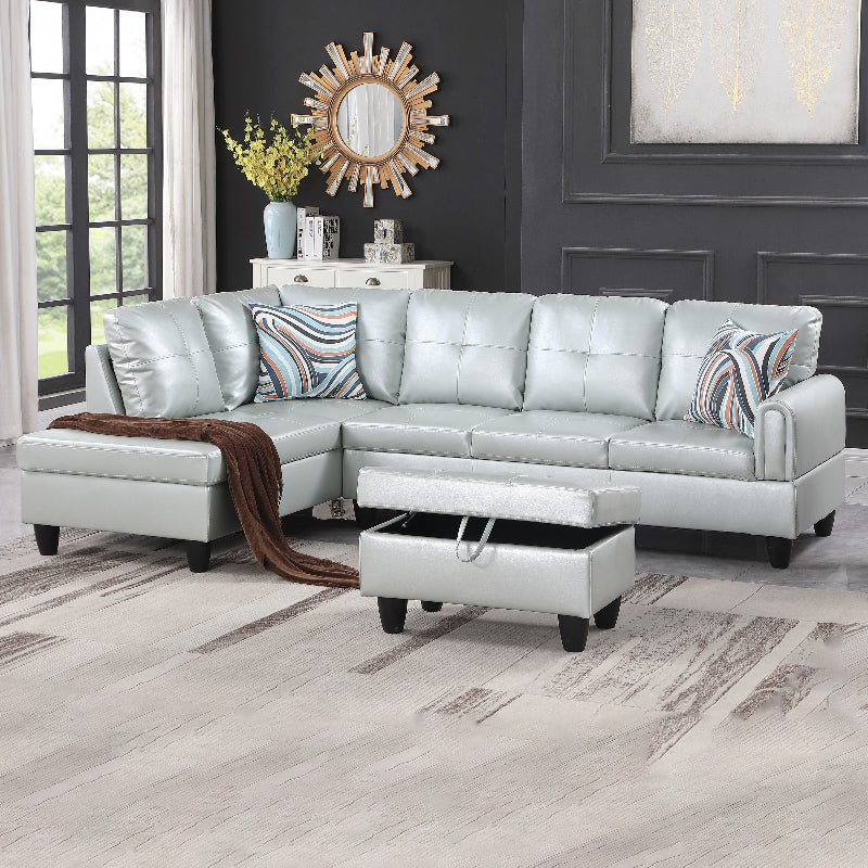 Aainehome L-shape Sofa Set