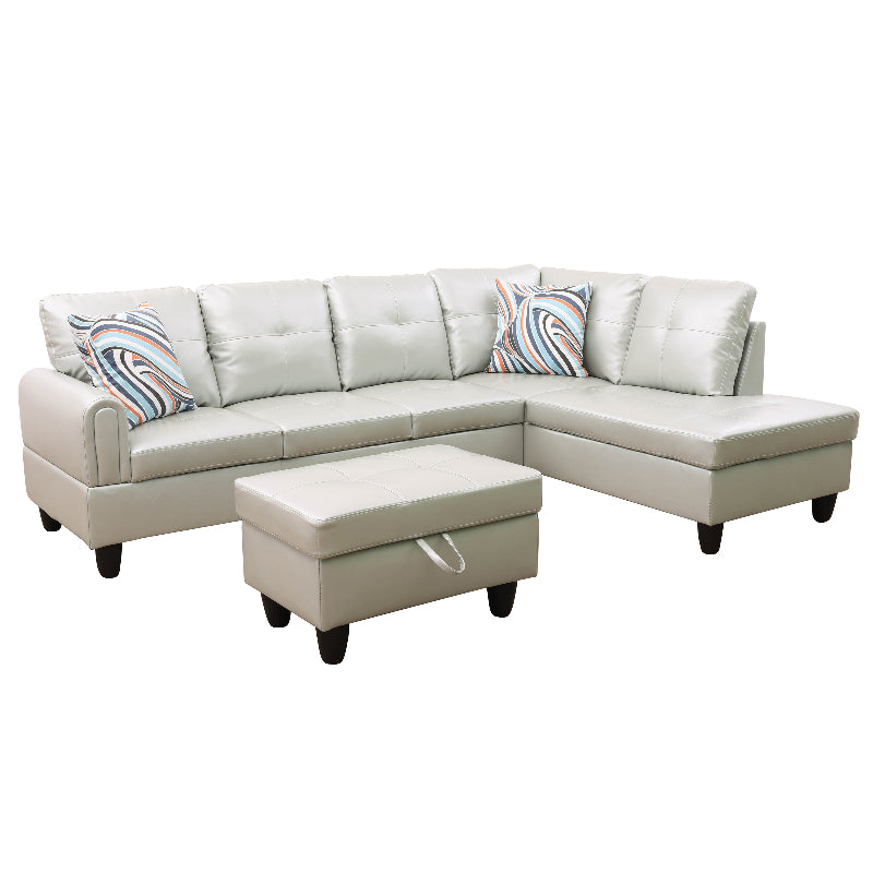 Aainehome L-shape Sofa Set