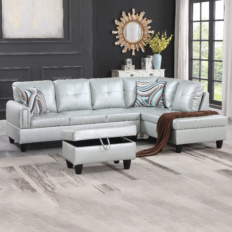 Aainehome L-shape Sofa Set
