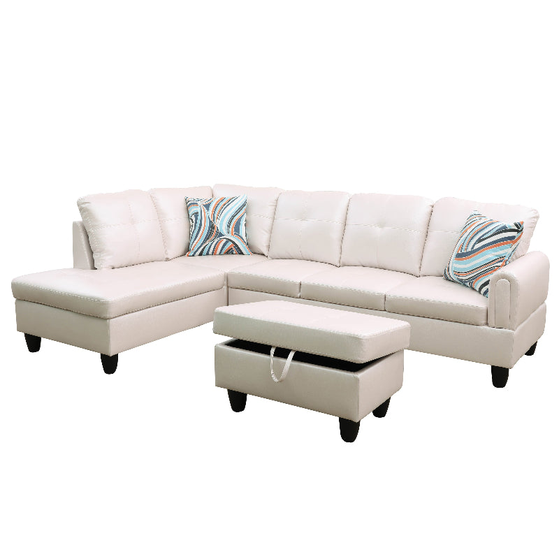 Aainehome L-shape Sofa Set