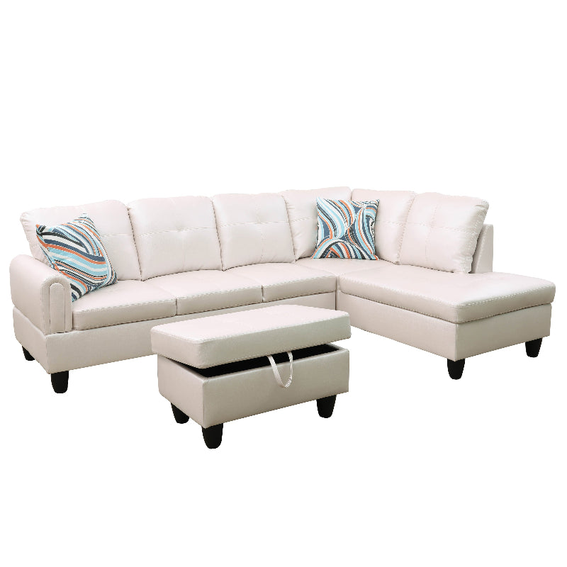 Aainehome L-shape Sofa Set