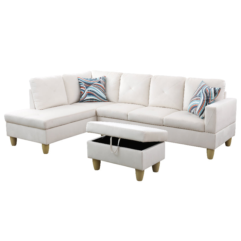 Aainehome L-shape Sofa Set