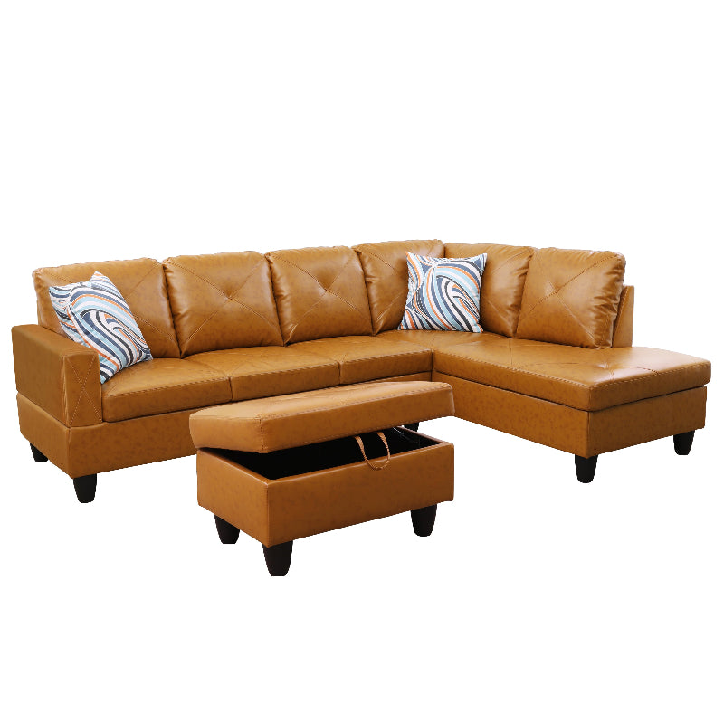 Aainehome L-shape Sofa Set