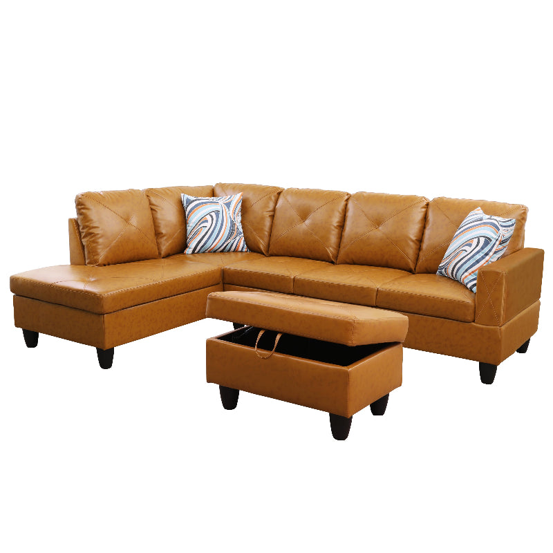 Aainehome L-shape Sofa Set