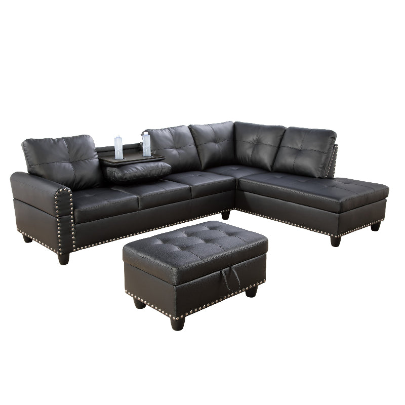 Aainehome L-shape Sofa Set