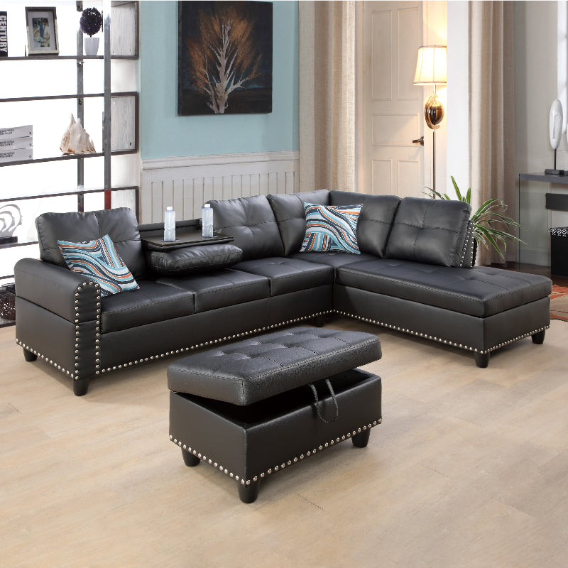 Aainehome L-shape Sofa Set