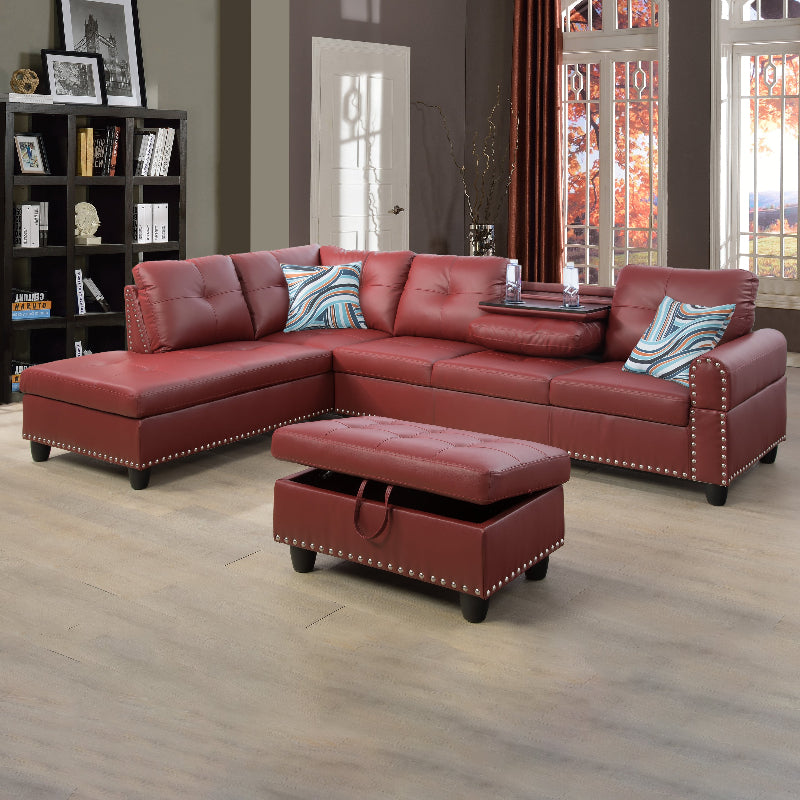 Aainehome L-shape Sofa Set