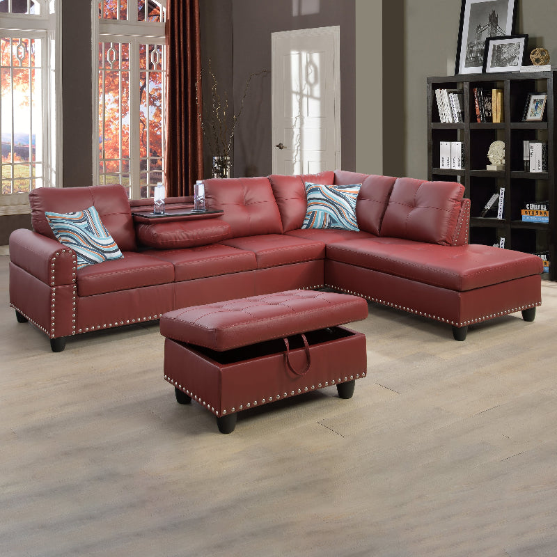 Aainehome L-shape Sofa Set