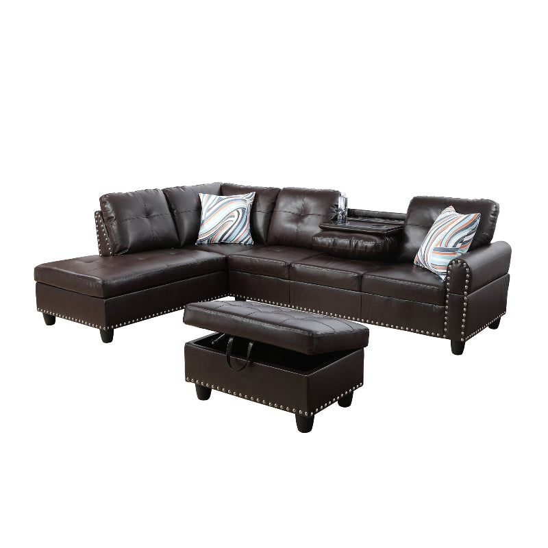 Aainehome L-shape Sofa Set