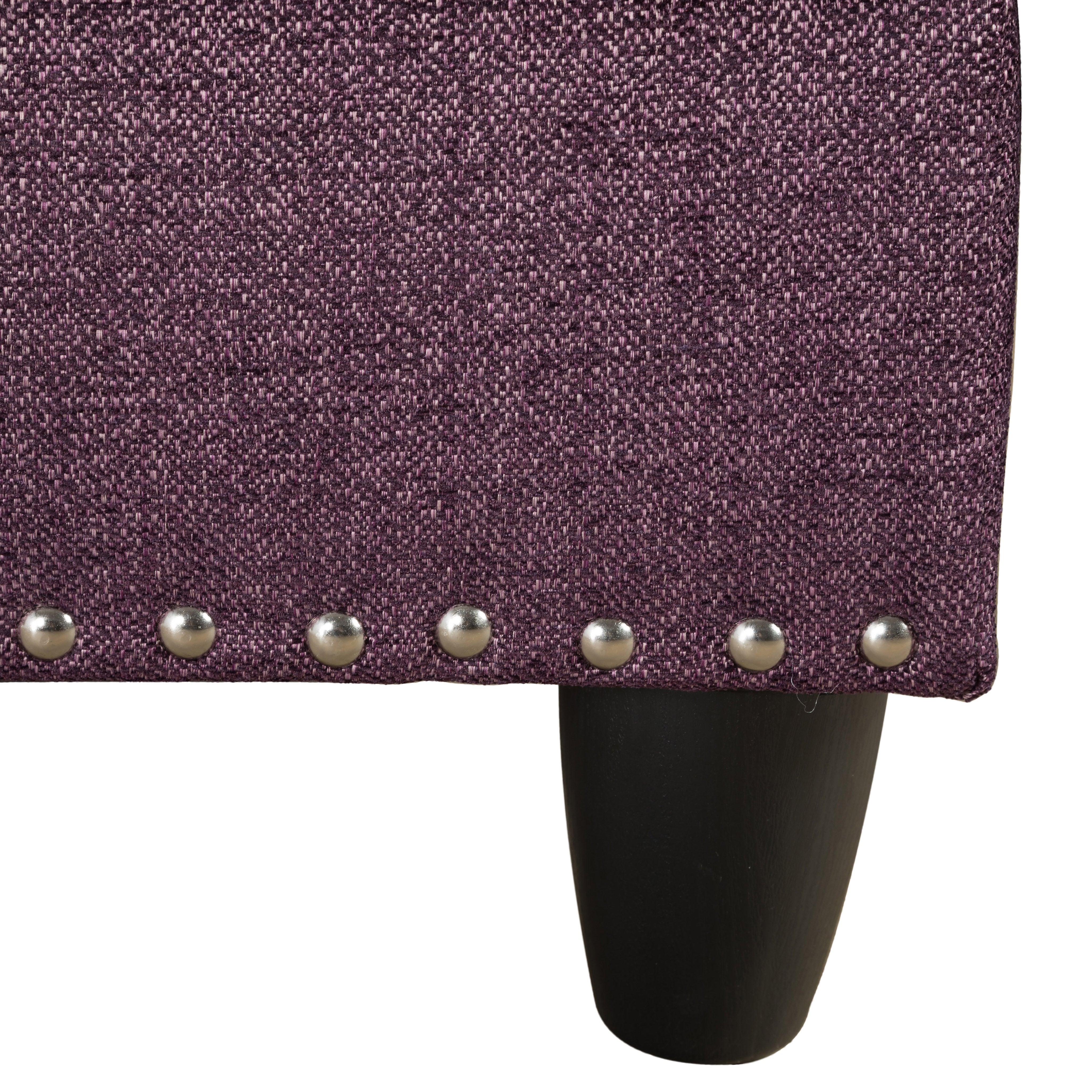 Conjunto de sofá seccional en forma de L para sala de estar de lino Amaranth de Ainehome