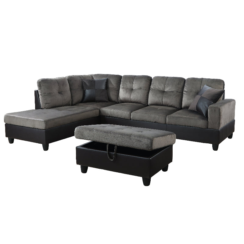 Aainehome L-shape Sofa Set