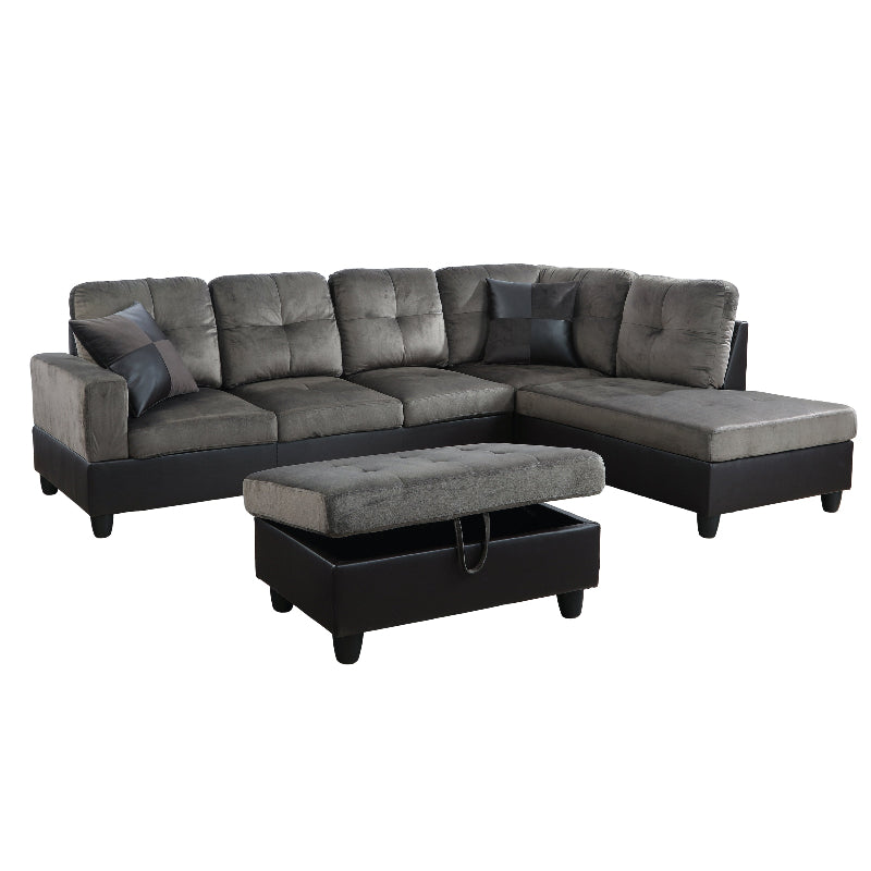 Aainehome L-shape Sofa Set