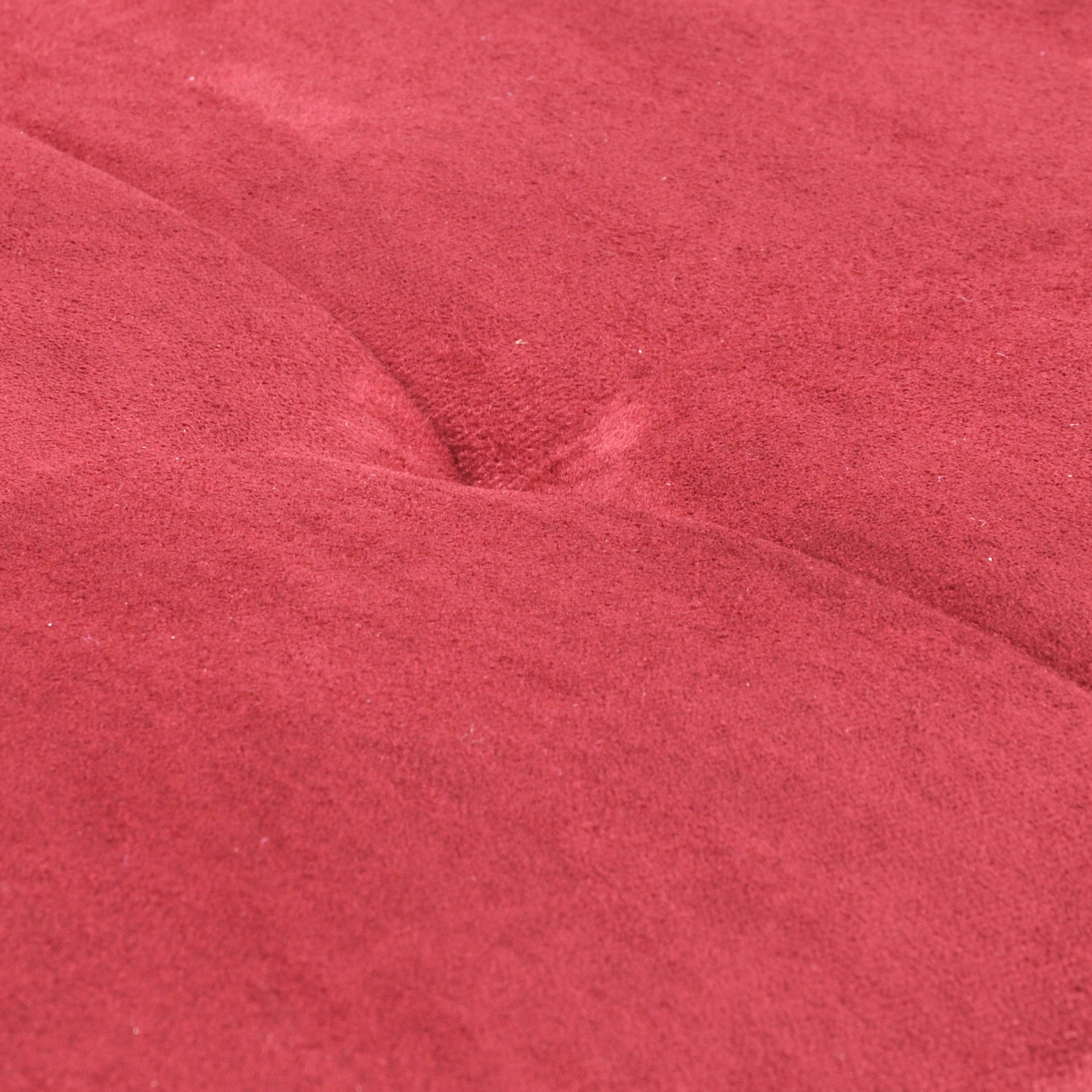 Conjunto de sofá seccional en forma de L de franela roja de Ainehome para sala de estar