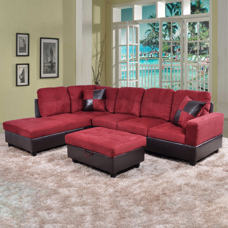 Aainehome L-shape Sofa Set