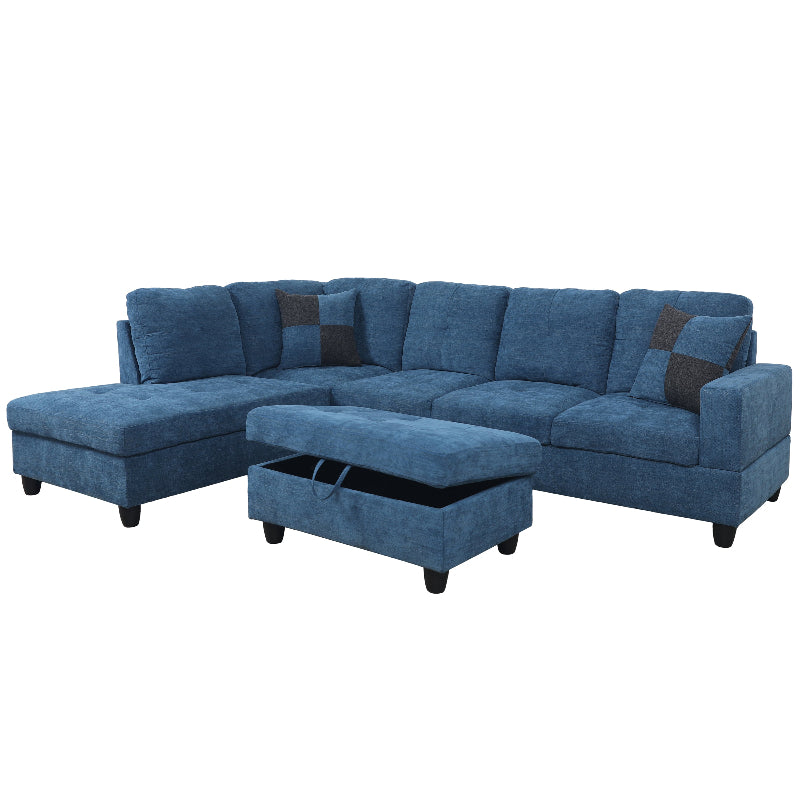 Aainehome L-shape Sofa Set