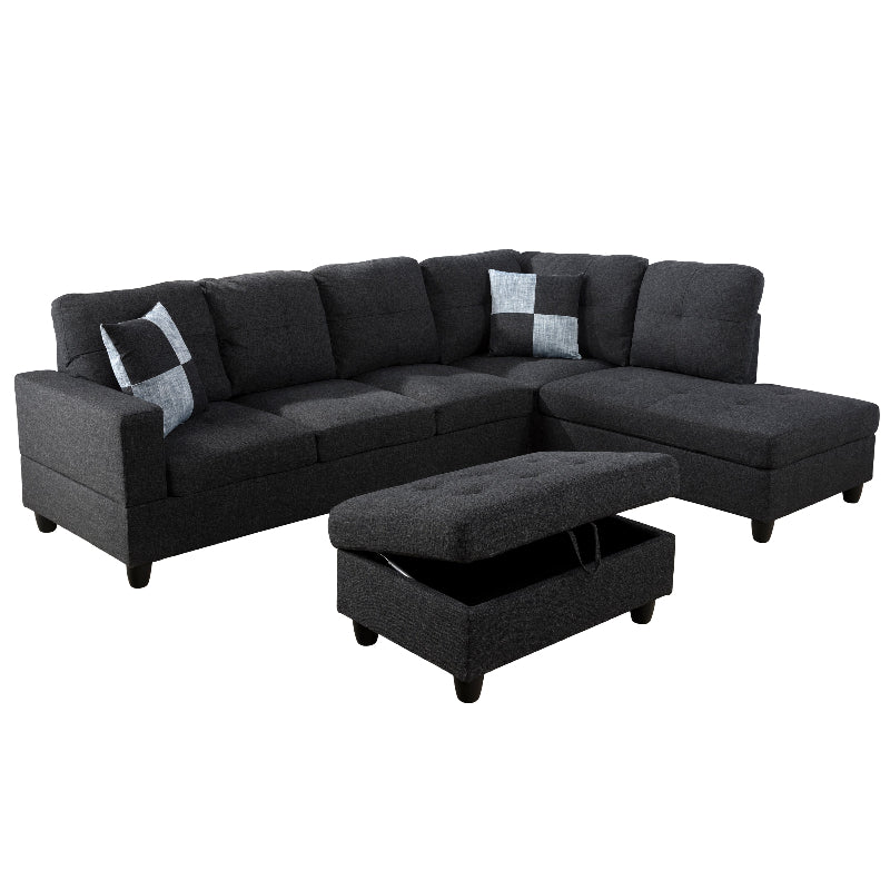 Aainehome L-shape Sofa Set