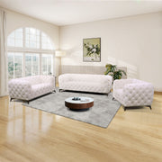 Aainehome Flannel 3-Piece Living Room High-end Sofa Set